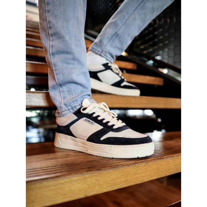 SMATCH SNEAKER - SUEDE/NAPPA - AZUL/OFF WHITE